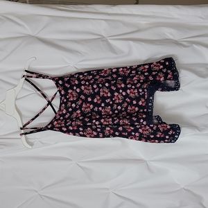 Floral Tank top women size extra small